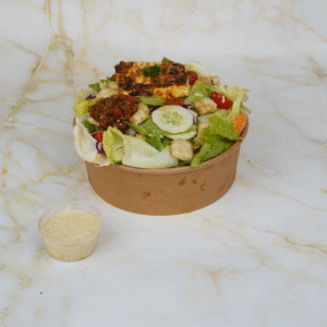 Paneer Tikka Caesar Salad